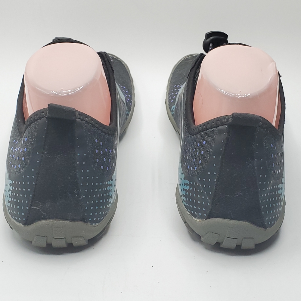 NORTIV8 Women’s Black & Teal Lightweight Athletic Sneakers - Picture 8 of 14